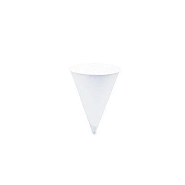 Tistheseason SOLO Cup  Cone Water Cups, White, 200PK - TI2543525