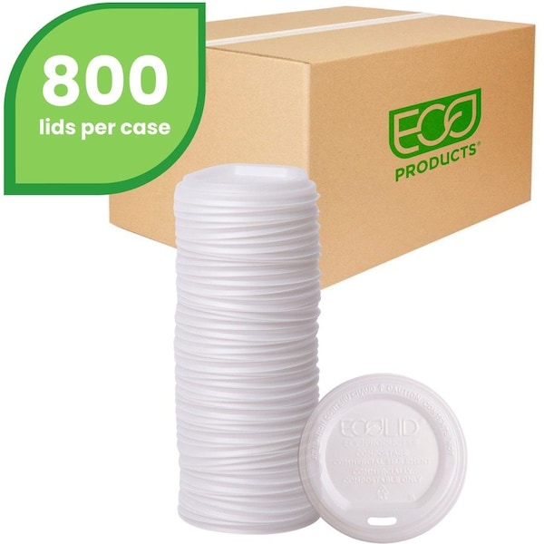 Eco-Products Lid, Cup, Hot, Ecolid 16PK - ECOEPECOLIDW