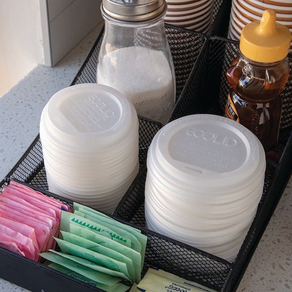 Eco-Products Lid, Cup, Hot, Ecolid 16PK - ECOEPECOLIDW