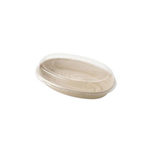 Worldcentr World Cent, FIBER BURRITO BOWL LIDS, 9.7in DIA, CLEAR, 300PK - BOLCSUBB