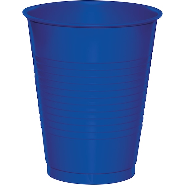 Touch Of Color Cobalt Blue Plastic Cups, 16oz, 240PK - 28314781