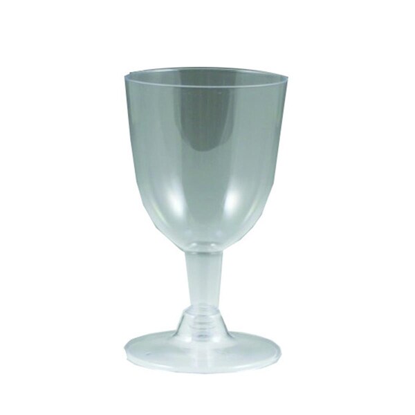 Tistheseason MPI92200 PEC Clear 5 oz Soveriegn 2 Piece Wine Glass, 240PK - TI2838214