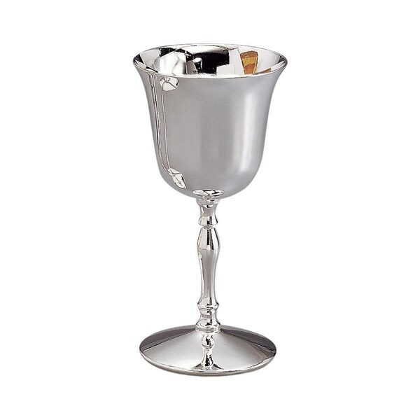 Surprise 10 oz Cap Water Goblet, Nickel Plated - 7.25 in. - SU2541221