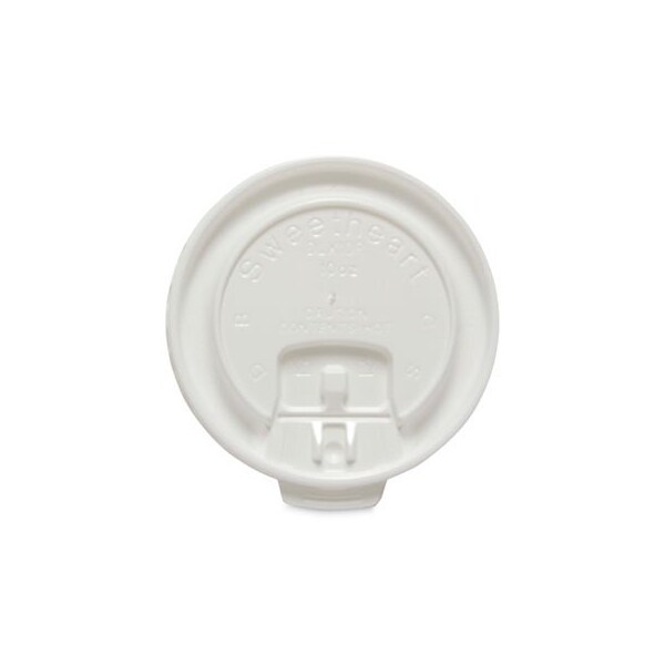Dart Liftbk & Lock Tab Cup Lids For Foam Cups, Fits 10oz Cups, White, 2000PK - DLX10R