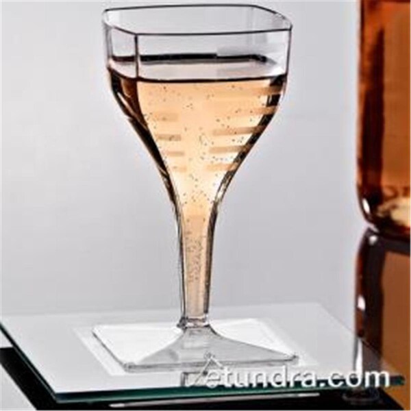 Emi Yoshi Squares Mini Wine Glass 2 oz - Clear, 35407PK - EM99873