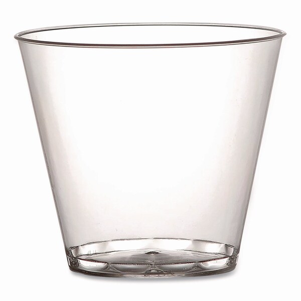 Savvi Serve Plastic Tumblers, Squat, 5 oz, Clear, 500PK - 405