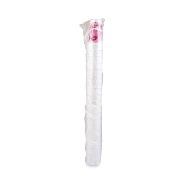 Dart Horizon Hot/Cold Foam Drinking Cups, 24 oz, Mauve, 500PK - 24J16H