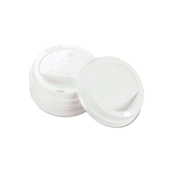 Solo SOLO Traveler Drink-Thru Lid, White - SCC TLP316