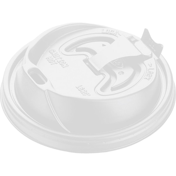 Dart Container Lid, Cup, F/12-24, We, 100Pk 10PK - DCC16RCLCT