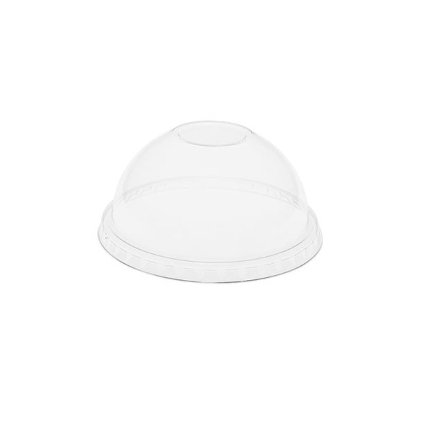 Pactiv , Dome Plas Cup Lid F/12-2 4Oz No Hole Cle 12/75 - YPDL24CNH