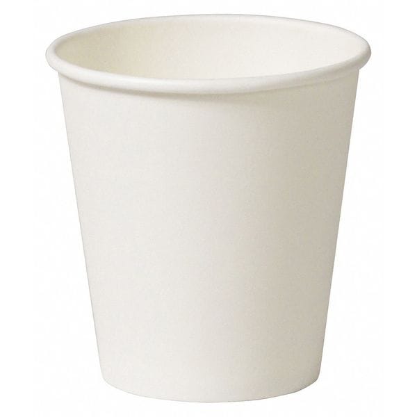 Empress Paper Hot Cup, 10oz., Squat White, PK1000 - EHC10-W