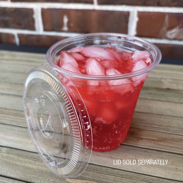 Boardwalk Clear Plastic Cold Cups, Squat, 9 oz, PK1000 - BWKPET9S