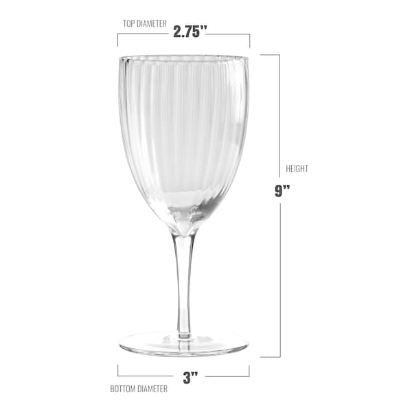 Smarty Had A Party 8 oz Clear Stripe Round Disposable Plastic Champagne Flutes 48 Champagne Flutes, 48PK - 1708-CASE
