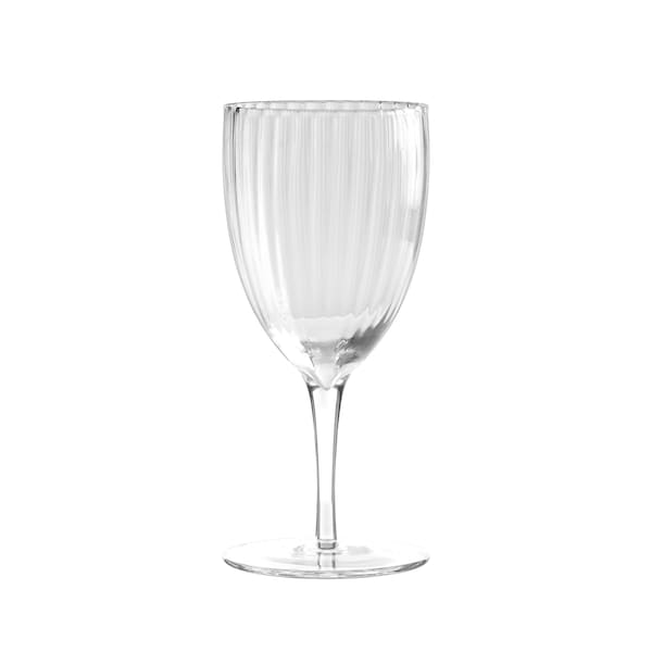 Smarty Had A Party 8 oz Clear Stripe Round Disposable Plastic Champagne Flutes 48 Champagne Flutes, 48PK - 1708-CASE