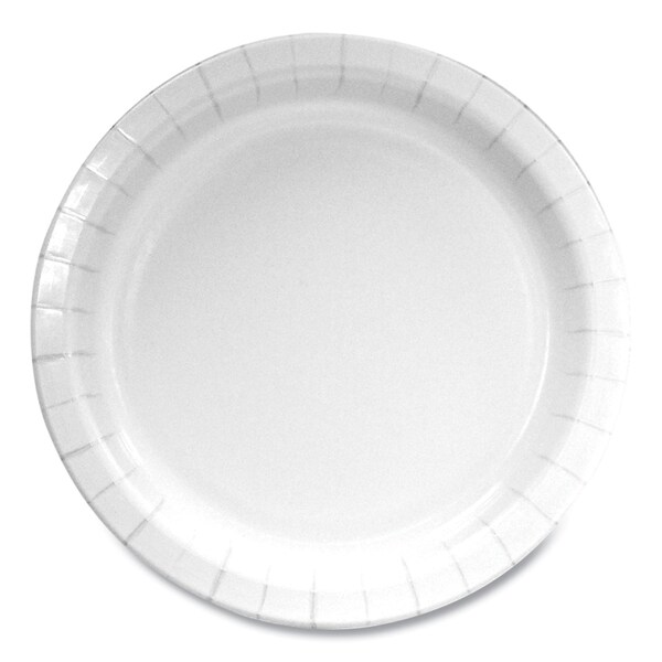 Boardwalk Paper Dinnerware, Plate, 6" dia, White, PK1000 - CP6B1004250A