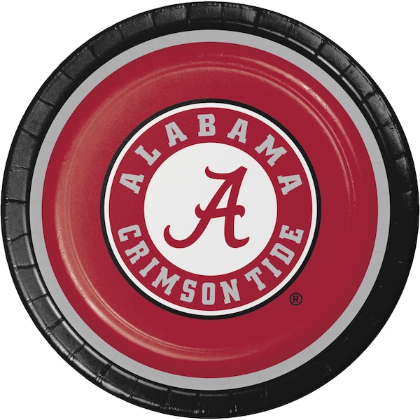 Ncaa 9" University of Alabama Paper Plates PK96, 96PK - 420697