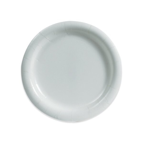 Bsc Preferred Paper Plates - 9'' Medium-Duty, White, 500PK - BUY00028849