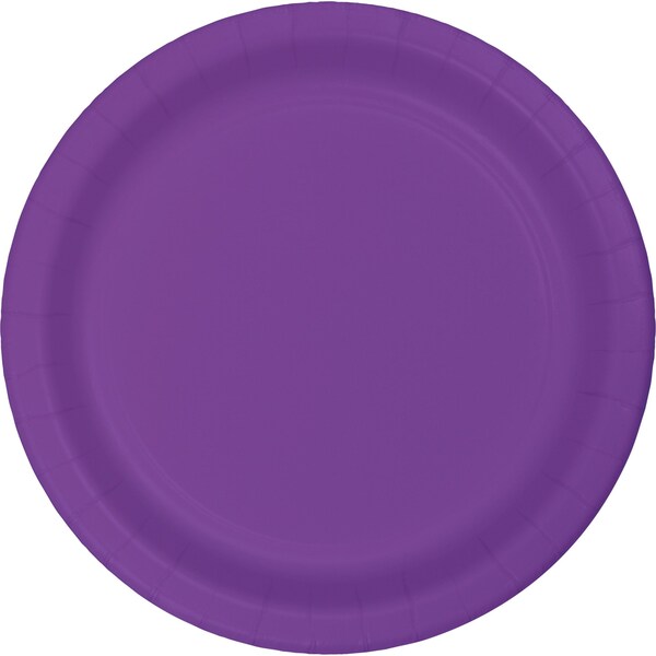 Touch Of Color 7" Amethyst Purple Dessert Plates 240 PK - 318933