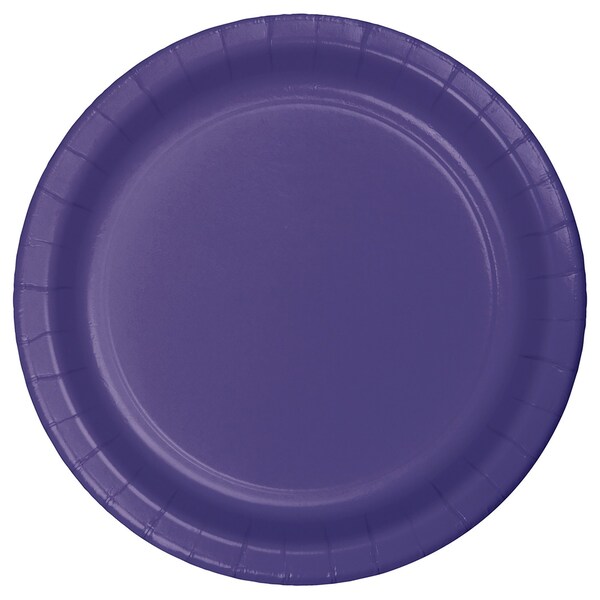 Touch Of Color Purple Banquet Plates, 10", 240PK - 50115B