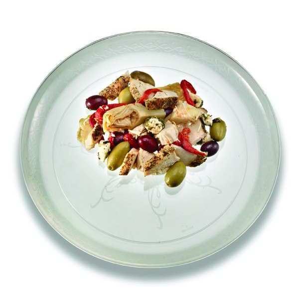 Emi Yoshi Plate, 12/20, 9 in., Clear, PK240 - EMI-CC9