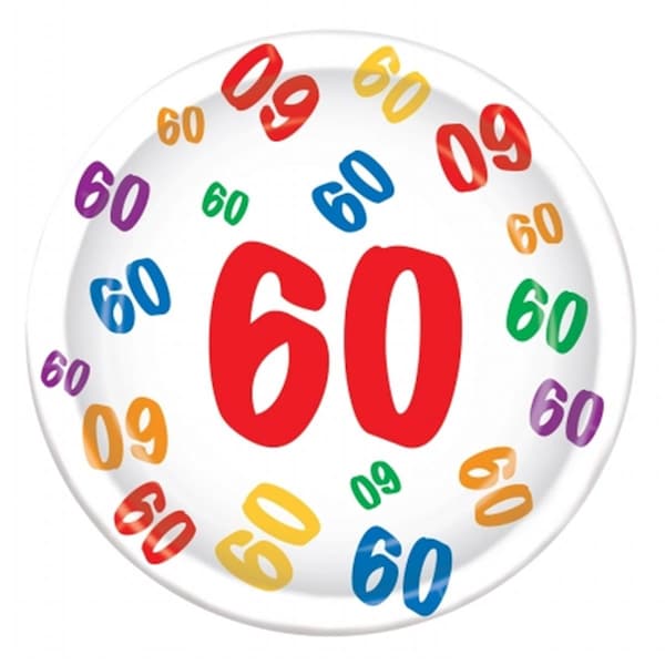 Goldengifts mpany 60 Plates, 12PK - GO203006