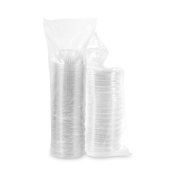 Dart PresentaBowls Bowl/Lid Combo-Paks, 16 oz, 5.38 Diameter x 2.6 h, Clear, Plastic, 252PK - PET16BCD