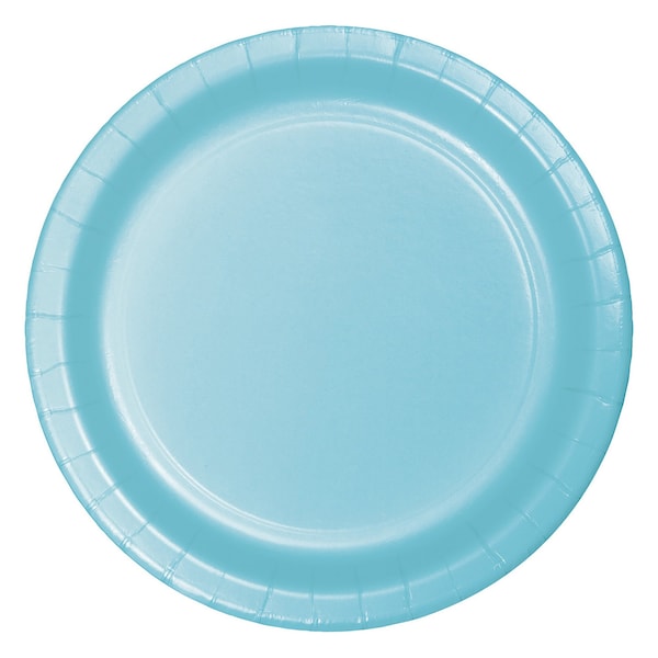 Touch Of Color 7" Pastel Blue Dessert Plates 240 PK - 79157B