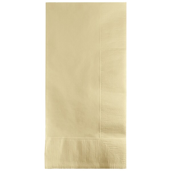 Touch Of Color White and Gold Foil Dot Dessert Plates, 7", 96PK - 329956