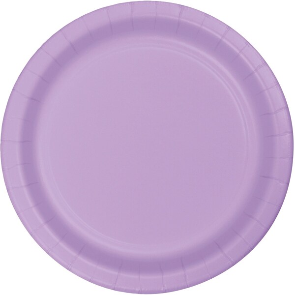 Touch Of Color 9" Luscious Lavender Purple Paper Plates 240 PK - 47193B