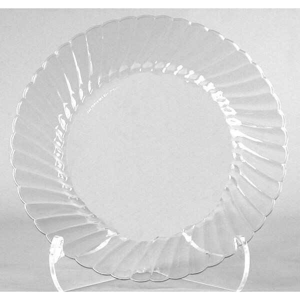 Wna Classicware Plates, Plastic, 10.25", Clear, PK144 - WNA RSCW101212
