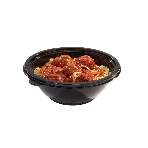 Wna-Caterline WNA-Caterline 80 oz. Black Plastic Bowl, PK25 - APB80BL