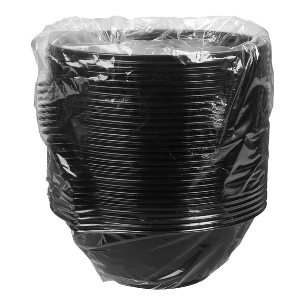 Wna-Caterline WNA-Caterline 80 oz. Black Plastic Bowl, PK25 - APB80BL