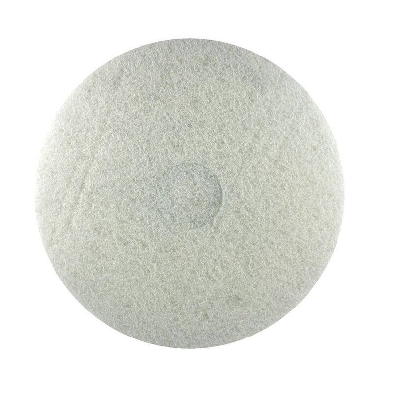 17 pulgadas Almohadilla de Pulido Blanco No Tejida - DCR170WHTM01G