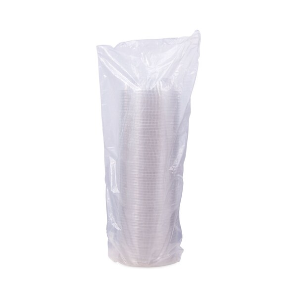 Dart PresentaBowls Clear Bowls, 8 oz, 5.3 Diameter x 1.4 h, Clear, Plastic, 504PK - PET8B