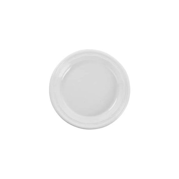 Lagasse. Dart DCC6PWF, Plastic Plates, 6in Dia., White, 1000/Carton - DCC 6PWF
