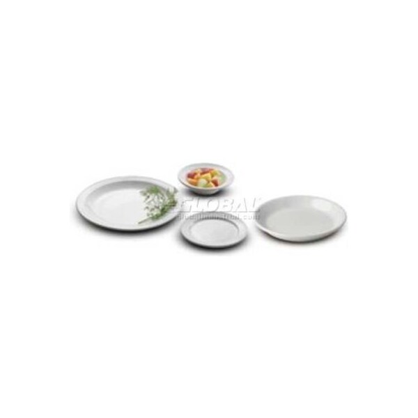 Carlisle Foodservice Dinex - Dinet Bread & Dessert Plate 5-1/2in, 36/Cs, Ivory - DX5CBPB02
