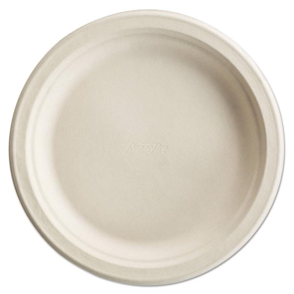Chinet Paper Pro Round Plates, Paper, 8.75in dia, White, 500PK - 25775