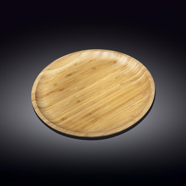 Wilmax WL771034A 10 in Bamboo Plate 48PK - WL771034/A
