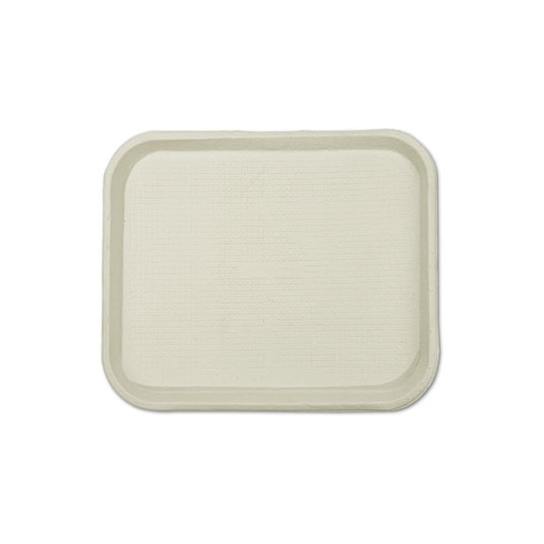 Huhtamaki Chinet, Savaday Molded Fiber Food Trays, 9 X 12 X 1, White, Rectangular - 20802