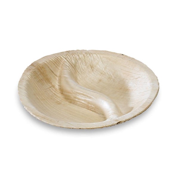 Omg Palmying Yin Yang Shaped Palm Leaf Dish - OM3121500