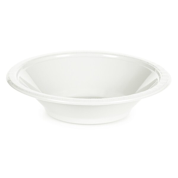 Touch Of Color White Plastic Banquet Plates, 10", 240PK - 28000031