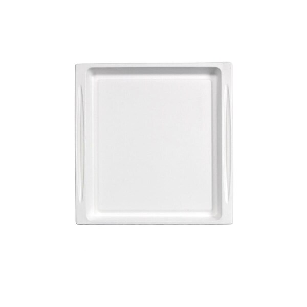 Omg 10.7 x 10.4 x 0.75 in. White Sugarcane Tray Atlas, 200PK - OM2634281