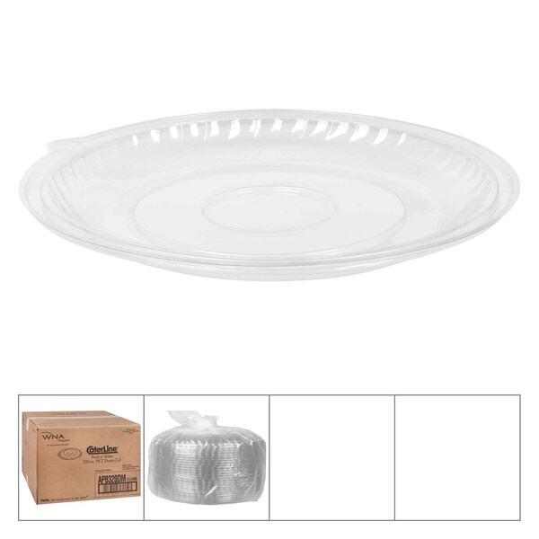 Wna-Caterline WNA-Caterline Clear Dome Lid For 320 oz. Plastic Bowl, PK25 - APB320DM