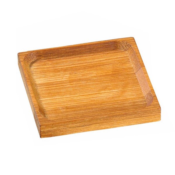 Packnwood Poda Bamboo Mini Square Dish - 2.4 x 2.4 In, 144PK - 209BBPODA