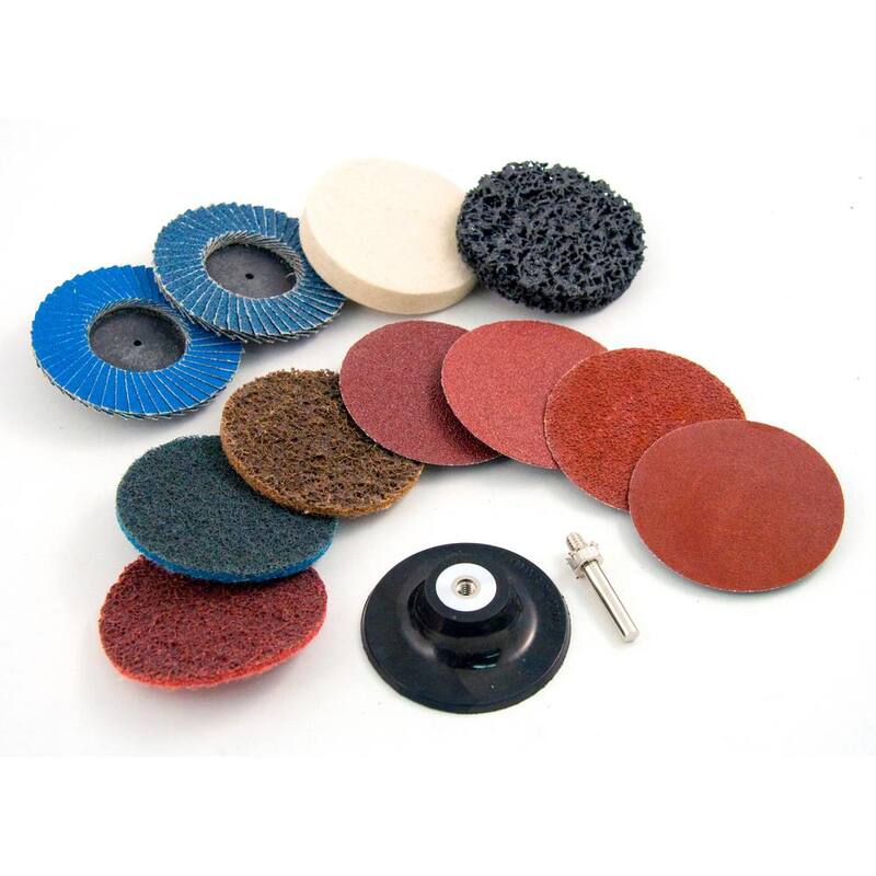 Kit de acondicionamiento de superficie Twist-Lock de 2 pulgadas de MIBRO (12 piezas) - 274111
