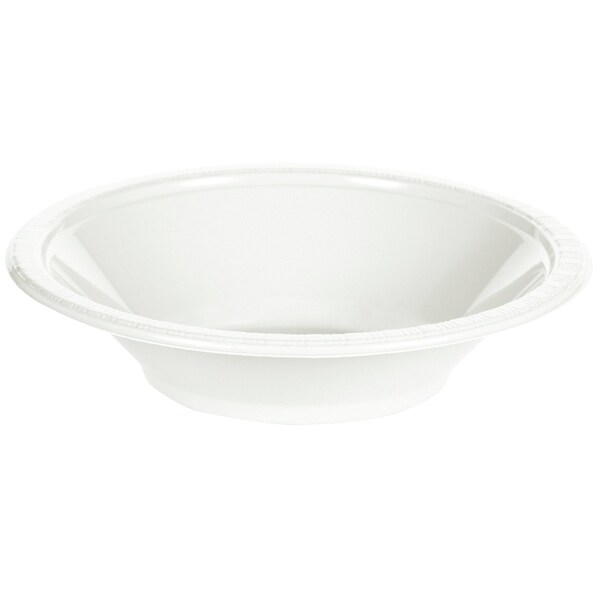 Touch Of Color White 12oz Plastic Bowls, 12oz, 240PK - 28000051