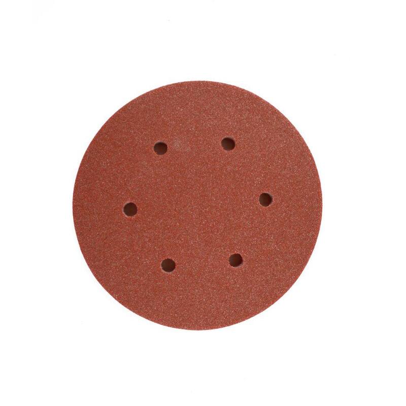DIABLO 6 in. Discos de Lijado con Gancho y Rosca de 150 Granos - DCD060150H10G