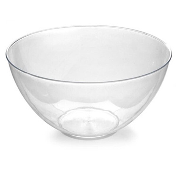 Fineline Settings Platter Pleasers 60 oz Black Bowl - 3503-BK