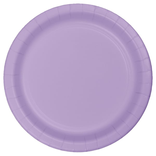 Touch Of Color Luscious Lavender Banquet Plates, 10", 240PK - 50193B