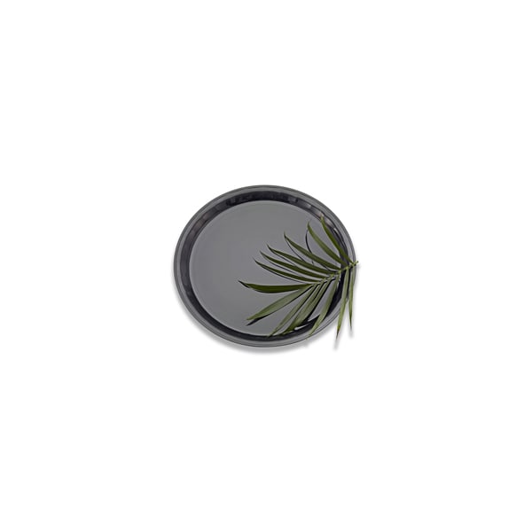 Conserve Tray Round Black Conserve 18", PK25 - EMI-780B